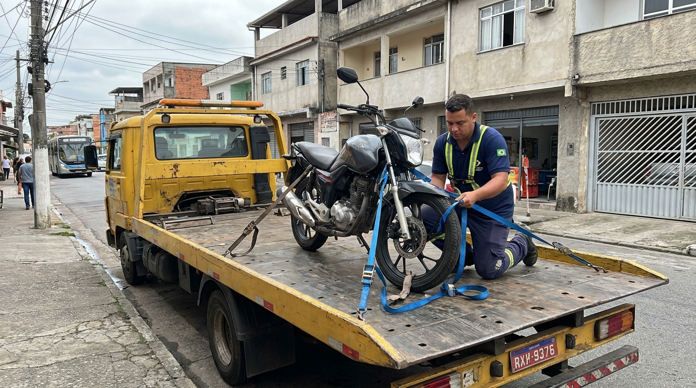 Auxílio para Moto no Local na Morada do Sol, Vila Velha‑ES