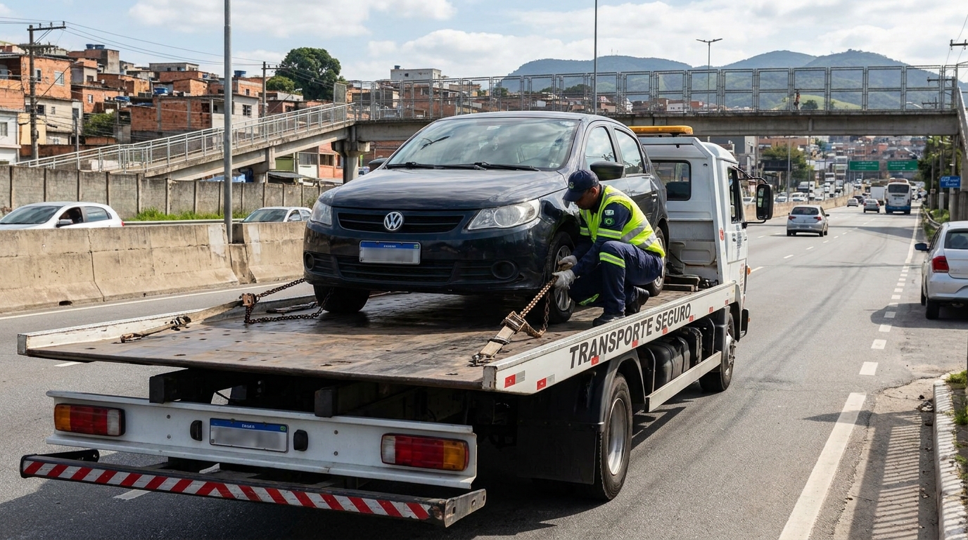 Logística para Veículos Parados em Argolas, Vila Velha‑ES