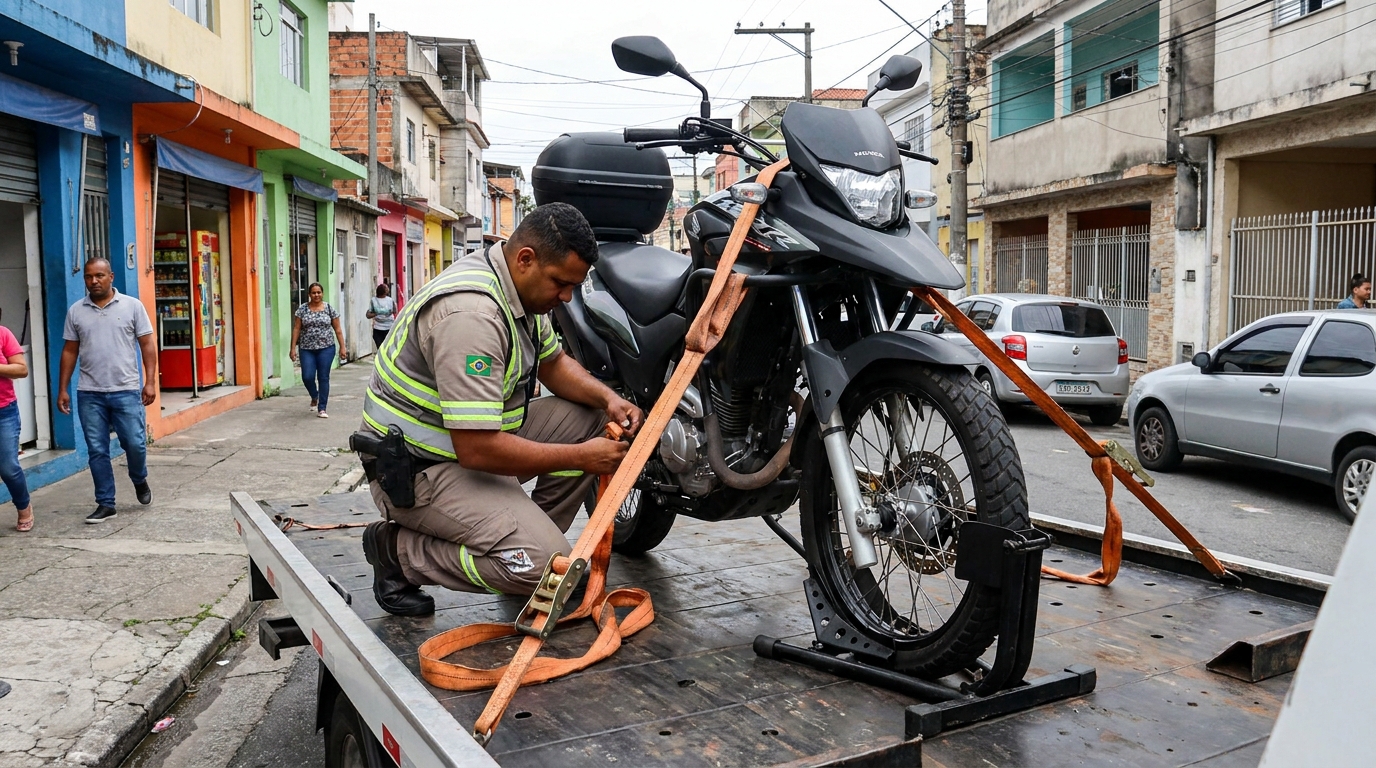 Guincho para Moto na Morada do Sol, Vila Velha‑ES